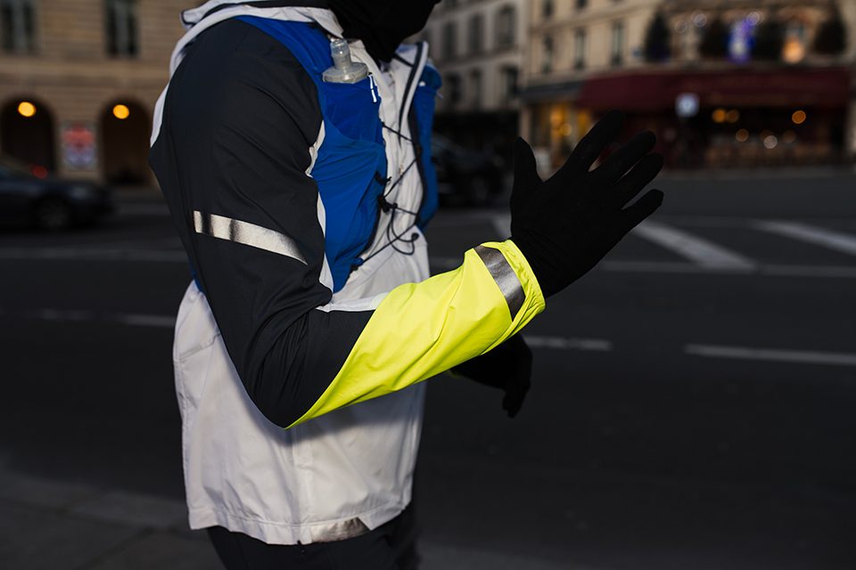 Bandes réfléchissantes pour courir la nuit