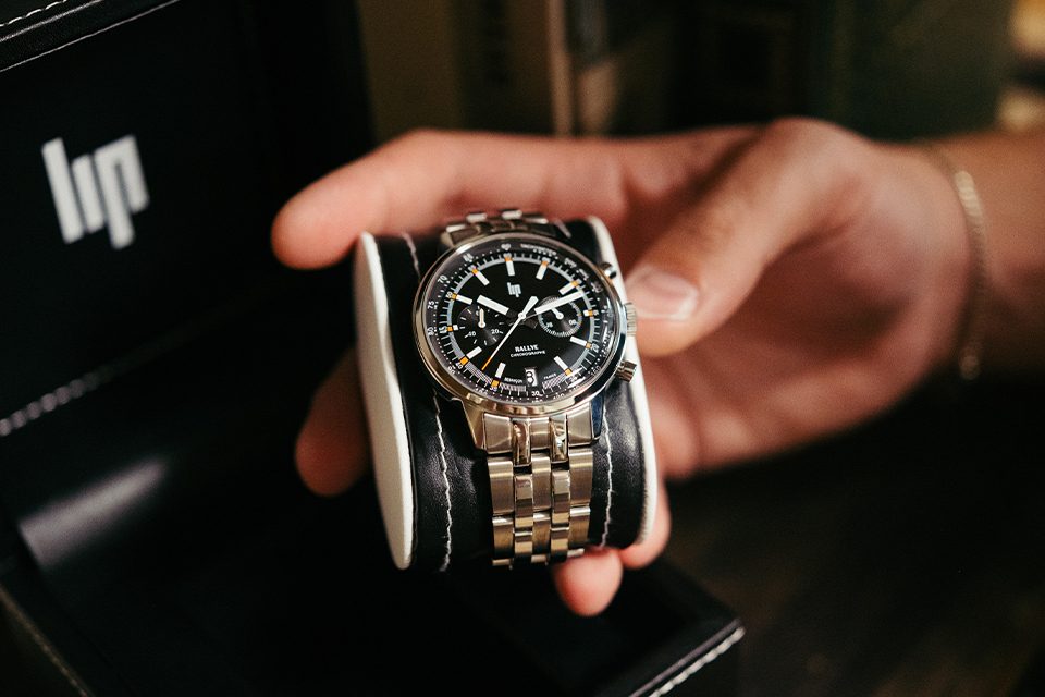 test montre lip rallye méca quartz chronographe