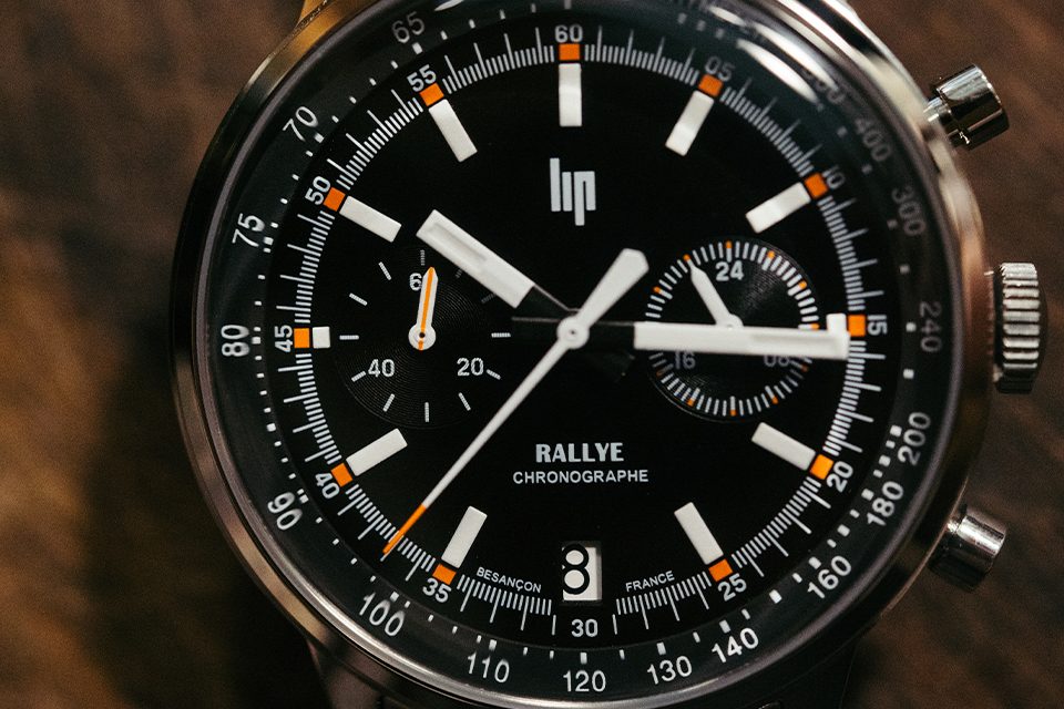 test montre lip rallye méca quartz chronographe