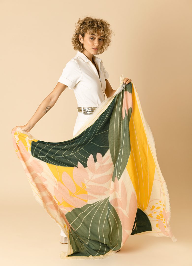 idées cadeaux pour une femme noël maradji foulard en soie