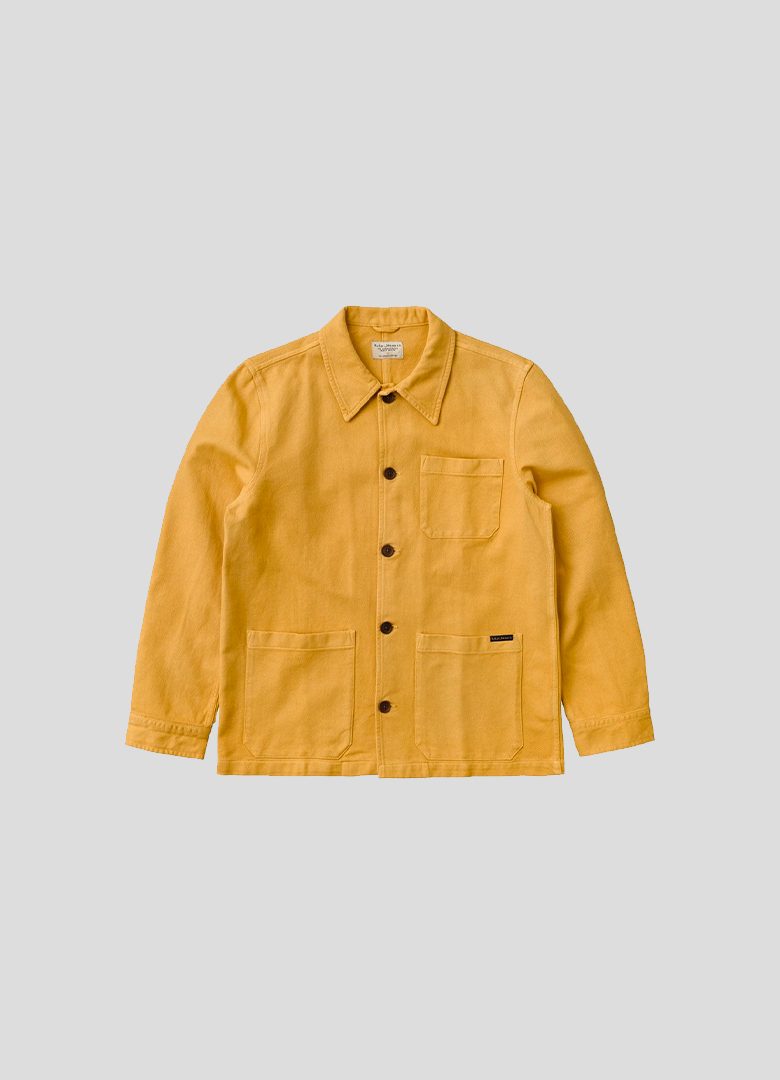veste de travail jaune wedressfair nudie jeans