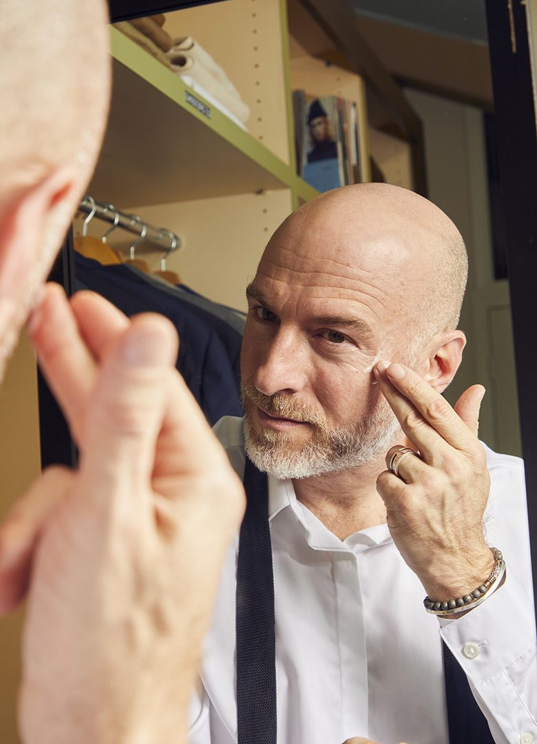 Serum anti age Les Bois application