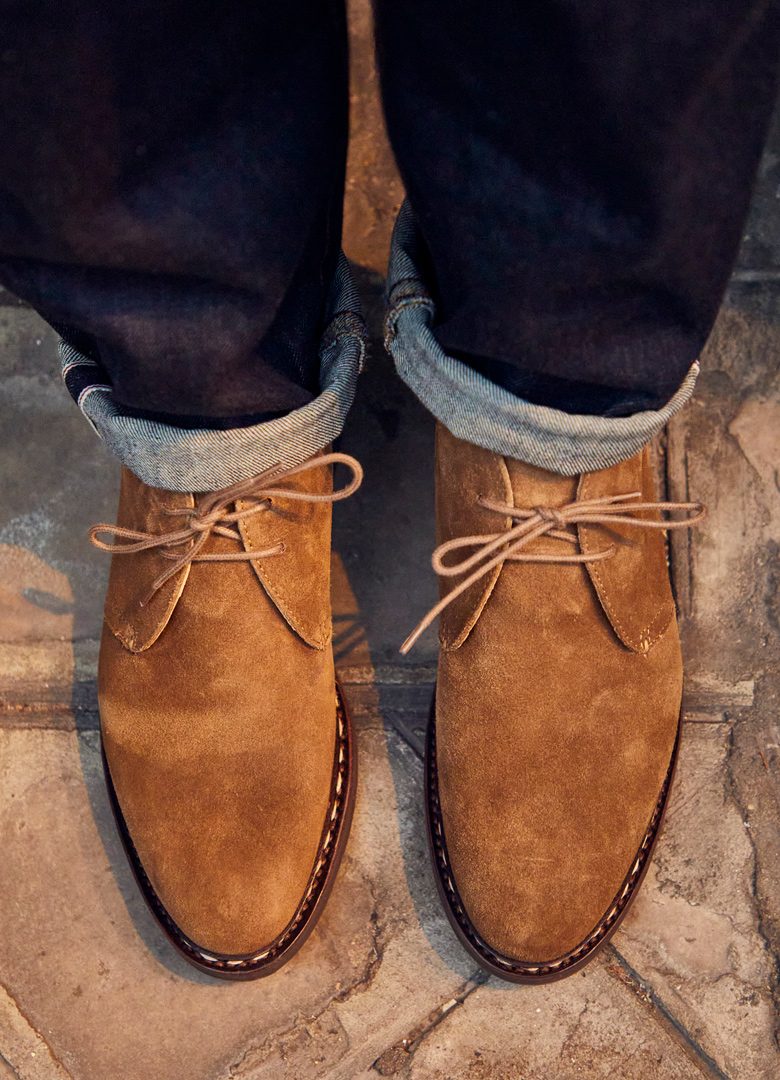 Forme des chukka boots Jerry maison Hardrige