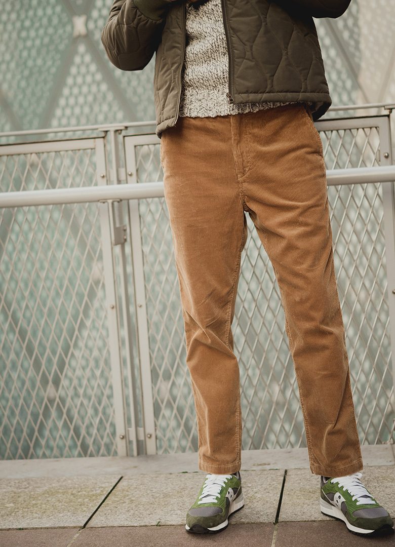 idee look homme pantalon velours marron ralph lauren