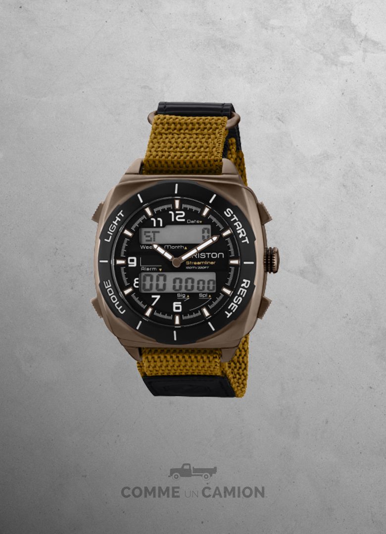 briston streamliner montre digitale