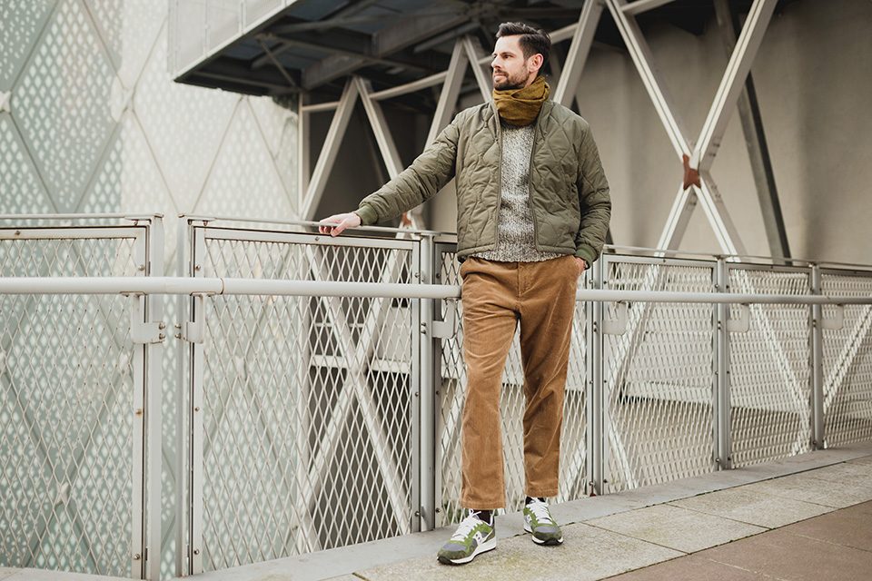 look homme military workwear kaki marron idee