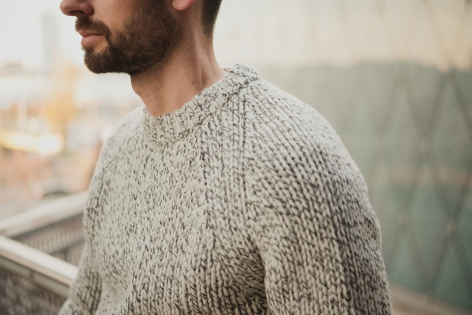 pull laine homme epais hiver octobre col