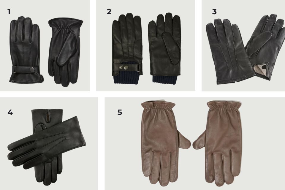 gants cuir selection soldes fw22