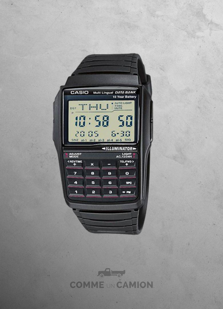 Montre pour homme à moins de 150€ casio calculette