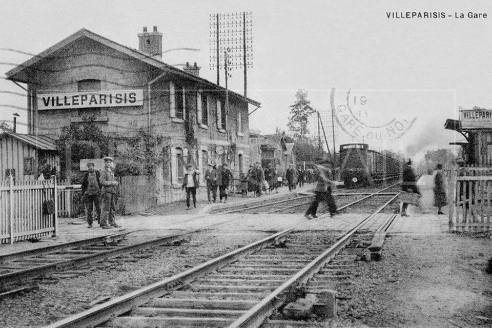 gare de villeparisis vintage