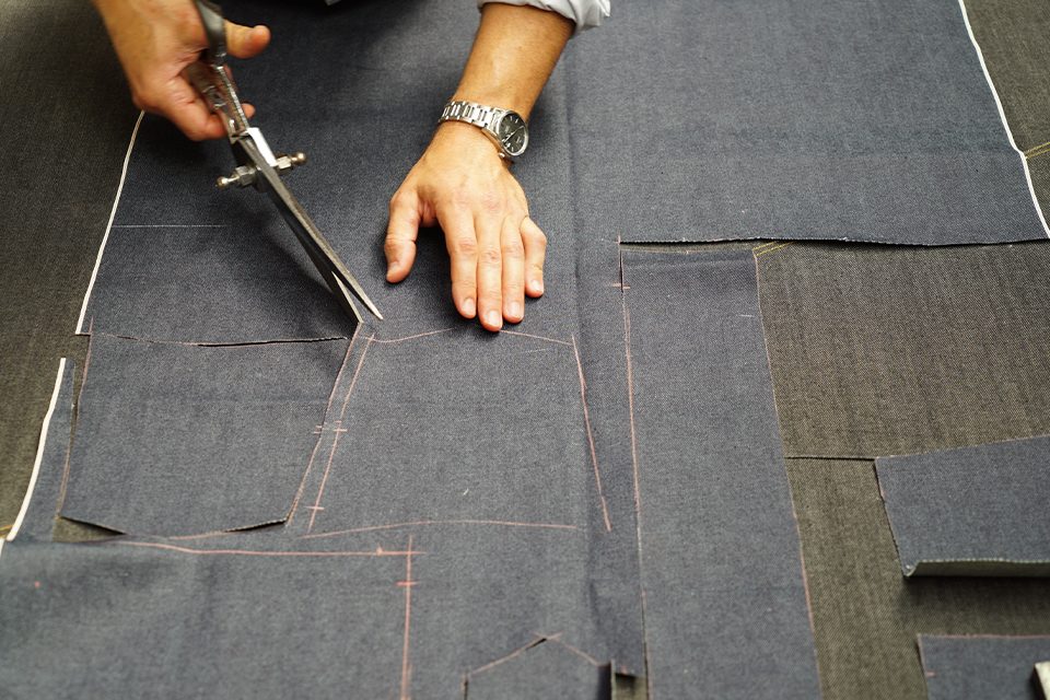 ateliers henry jeans chinos