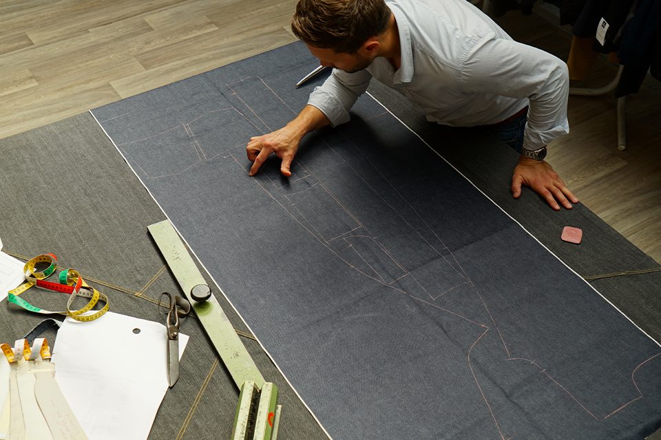 ateliers henry jeans chinos