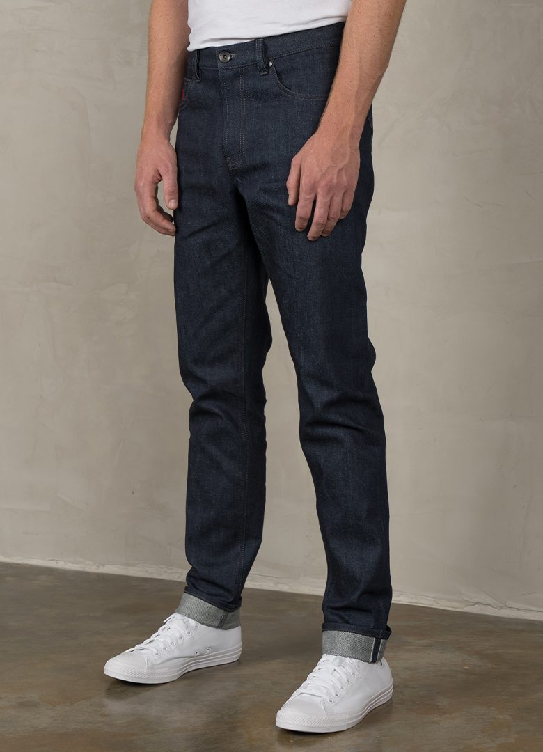 jean 5 poches denim selvedge henry