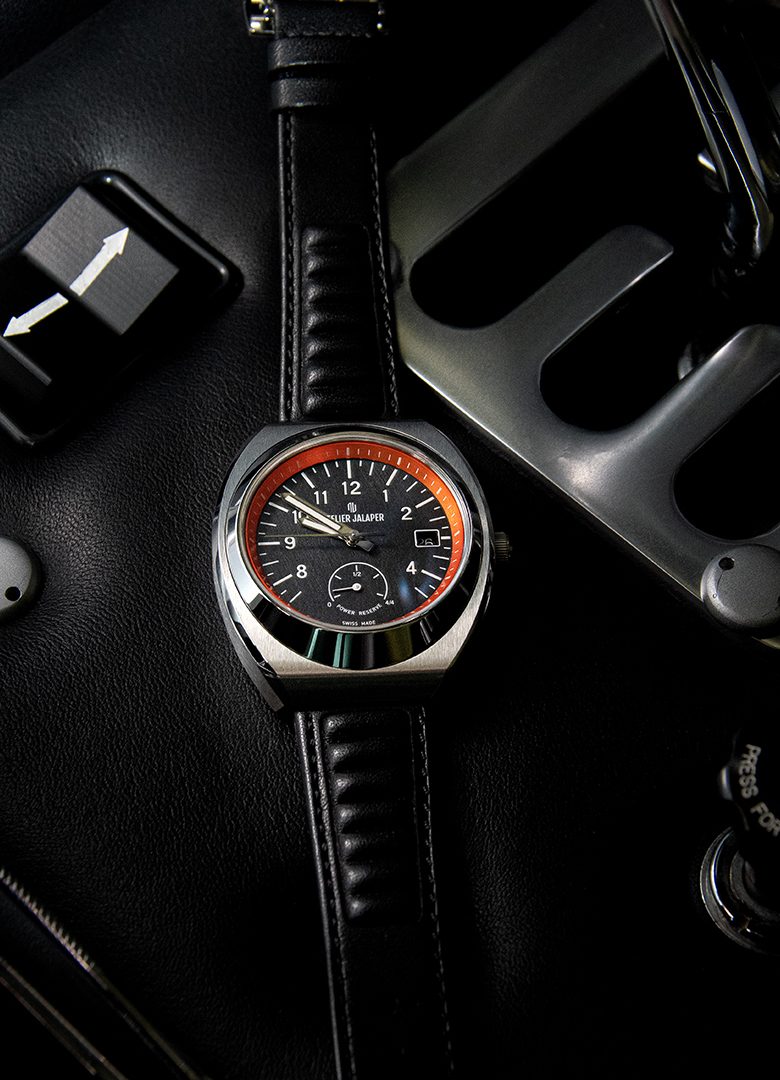 montre atelier jalapert AJ P400 lamborghini miura orange