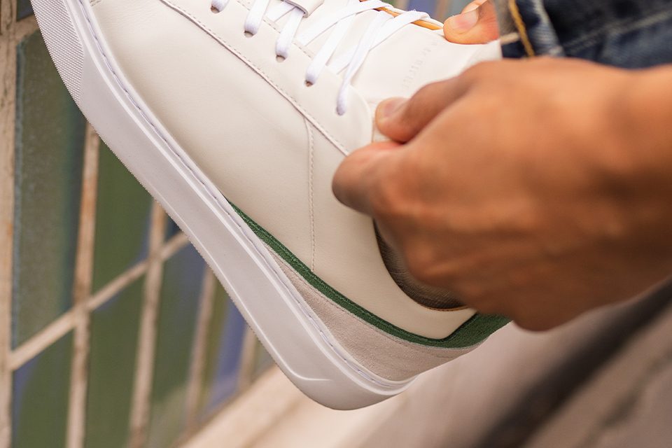 semelle blanche sneakers