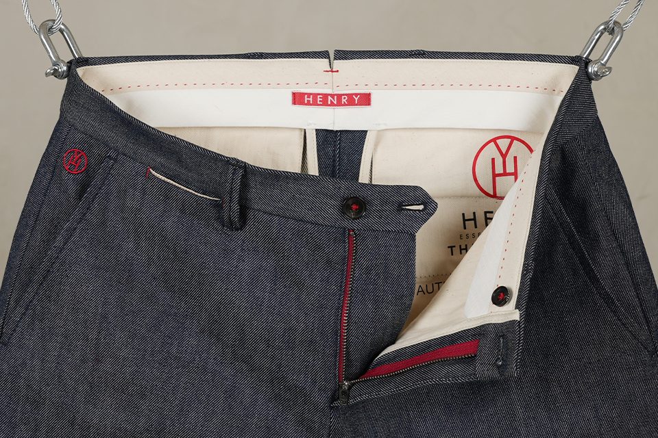 chino selvedge denim henry