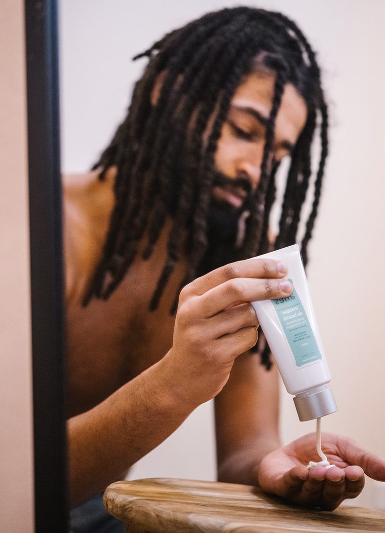 masque au lait d'ânesse pour homme