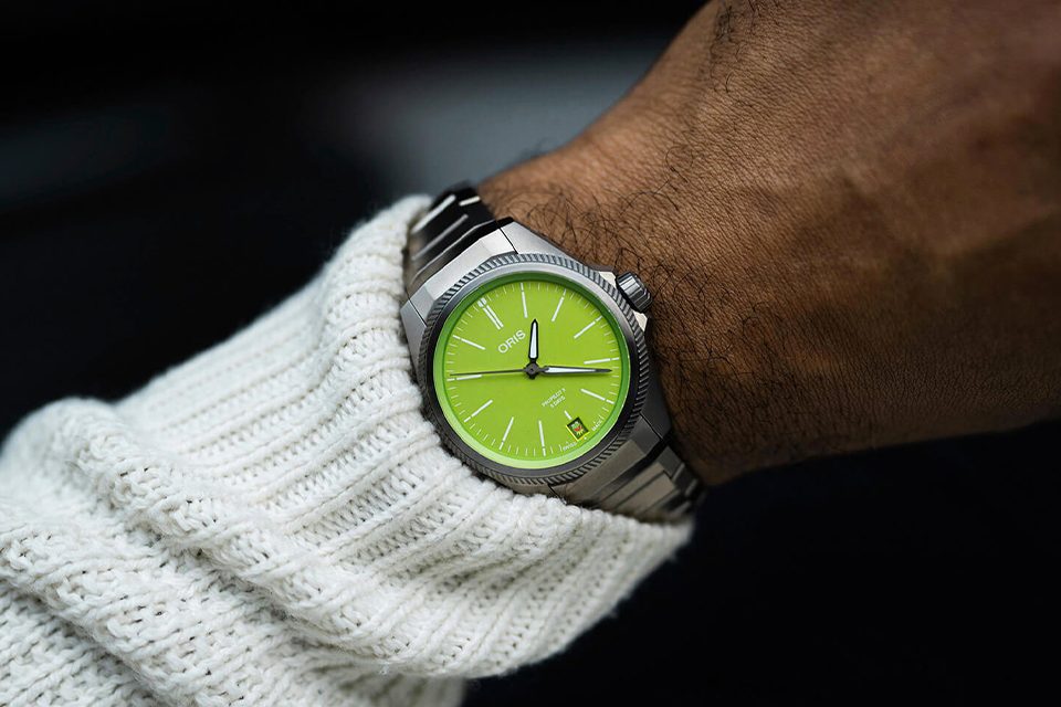 oris kermit propilot x watches wonders 2023