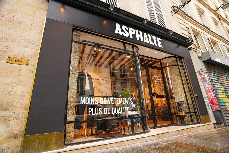 Pop-up Asphalte Paris