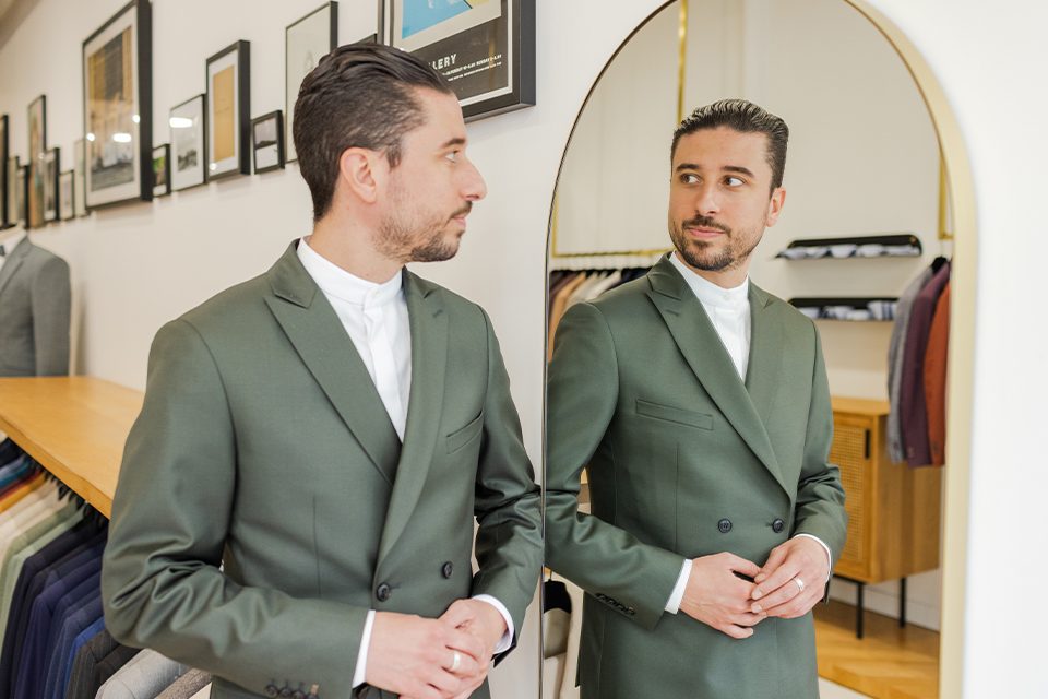 idées costume sur mesure mariage