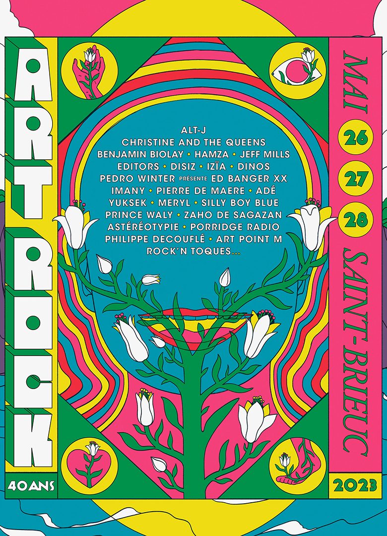 Festival Art Rock 2023 affiche