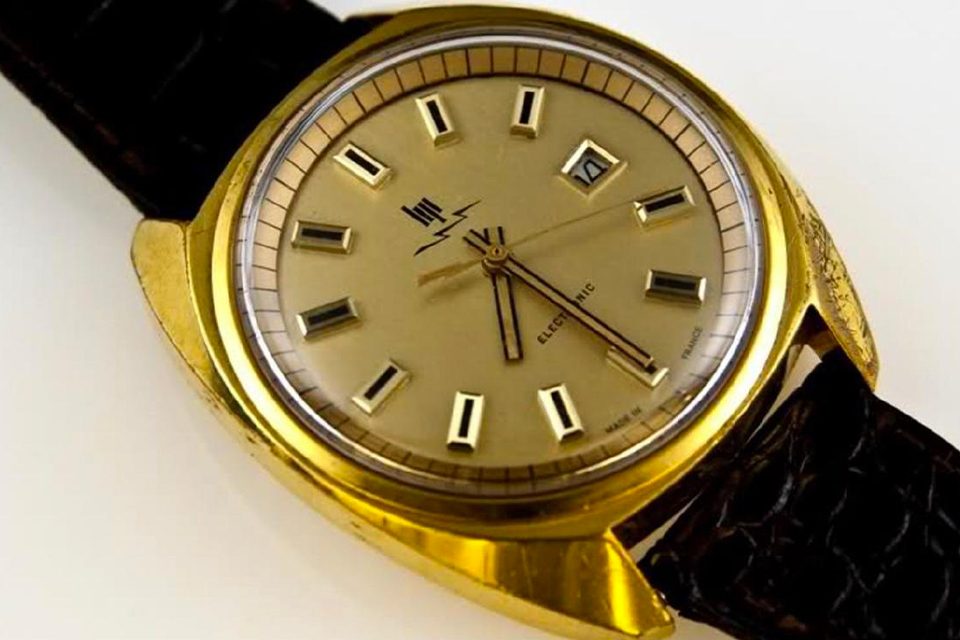 lip electronic vintage montre