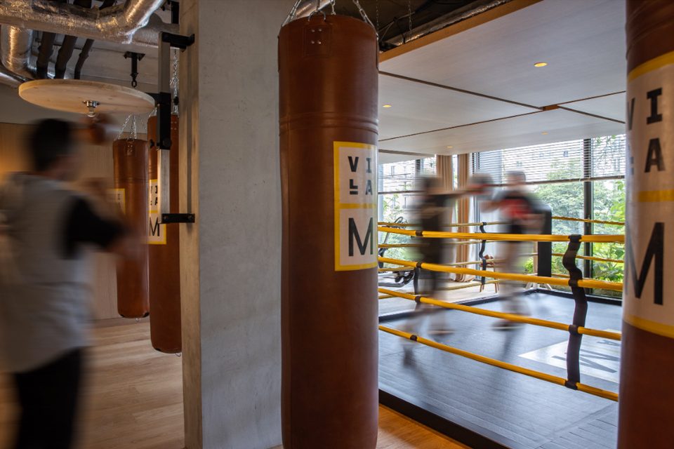 salles de boxe à paris villa m