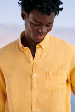 Octobre Chemise Jaune