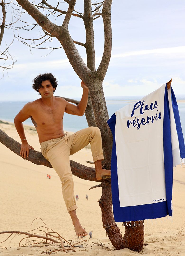 monsieur charli plage fouta