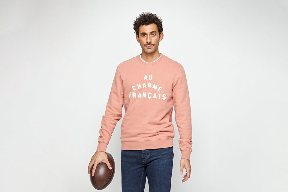 sweat rose automne 2023