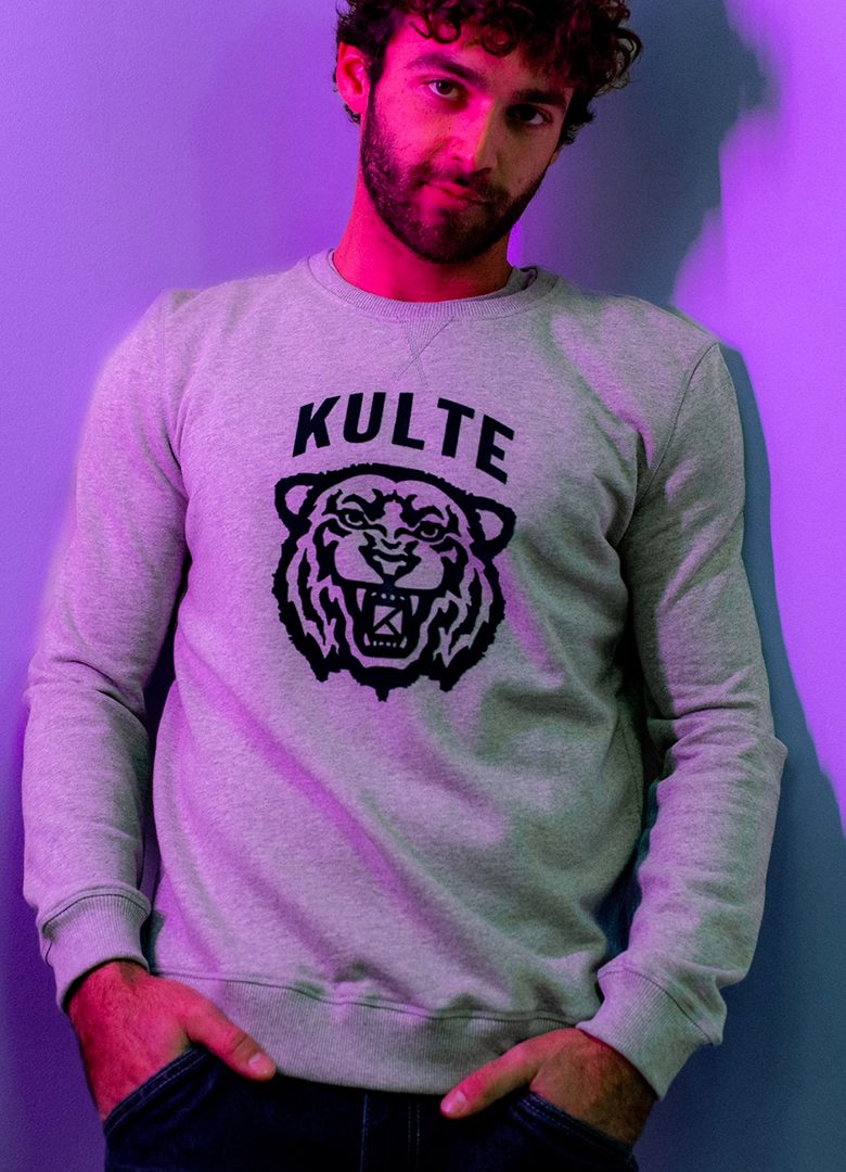 sweat kulte logo tigre automne 2023