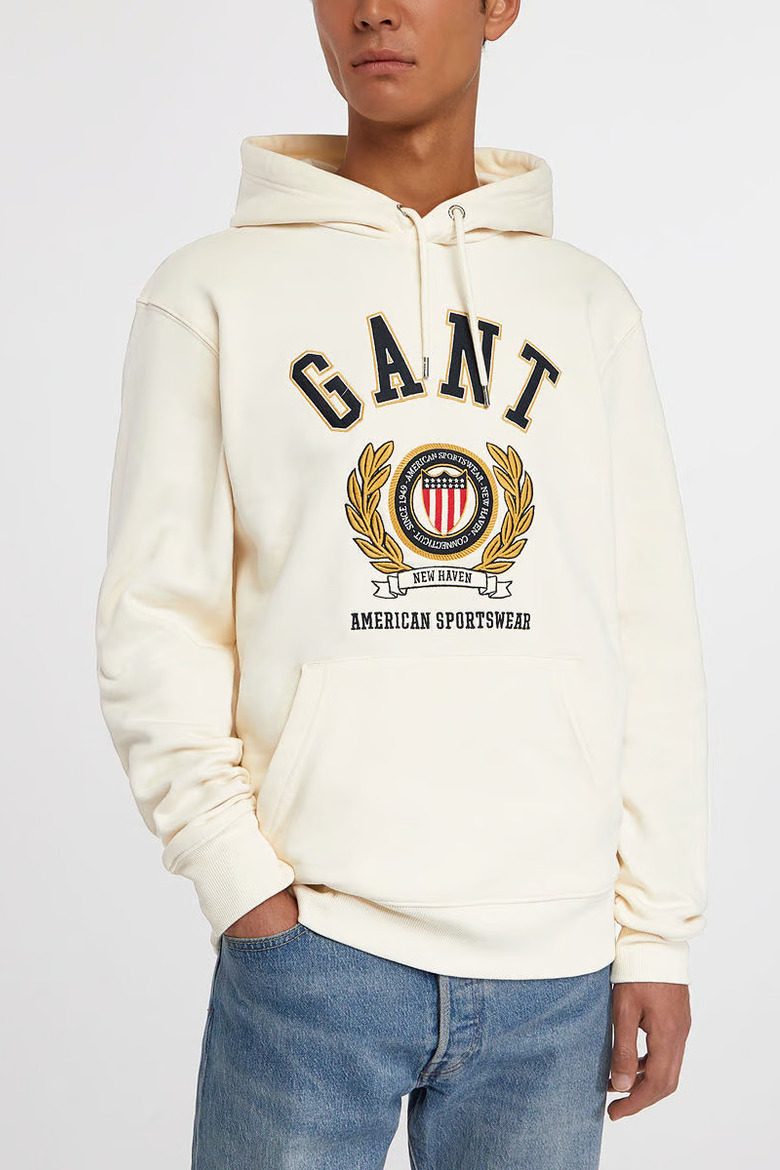 Hoodie Creme Gant