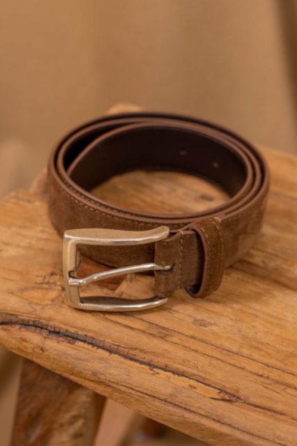 JAQK Ceinture Cuir Marron