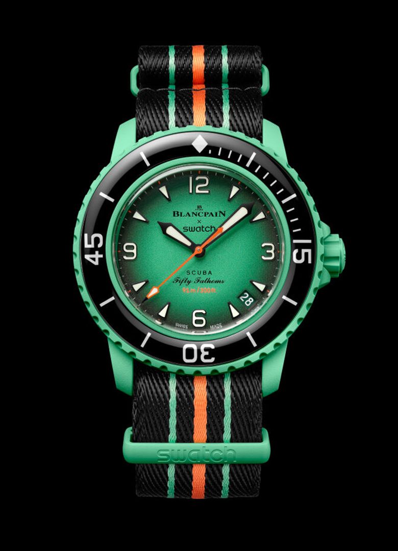 swatch blancpain scuba fifty fathoms indian ocean