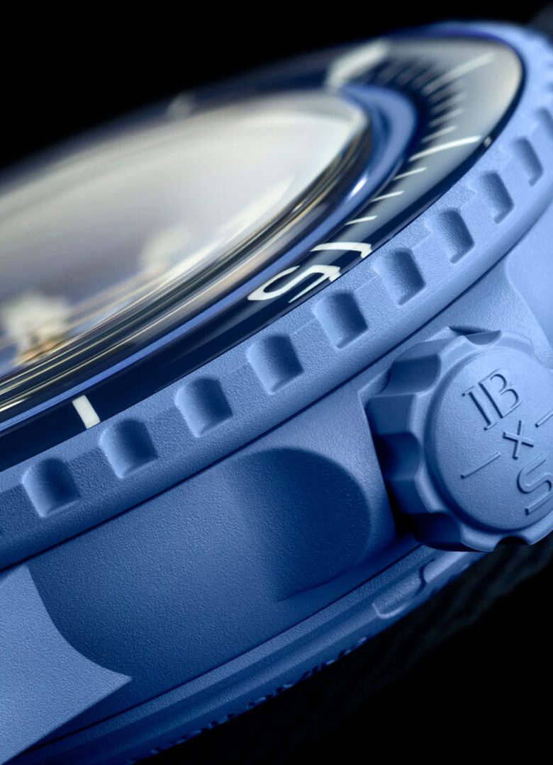 swatch blancpain scuba fifty fathoms bleue