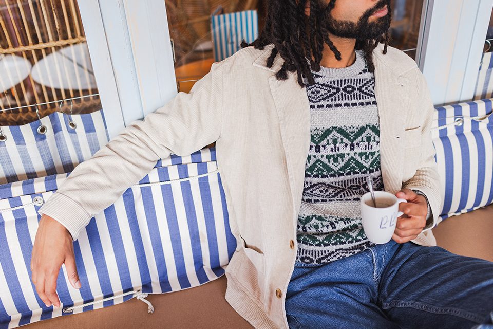 porter un pull de noel pour homme