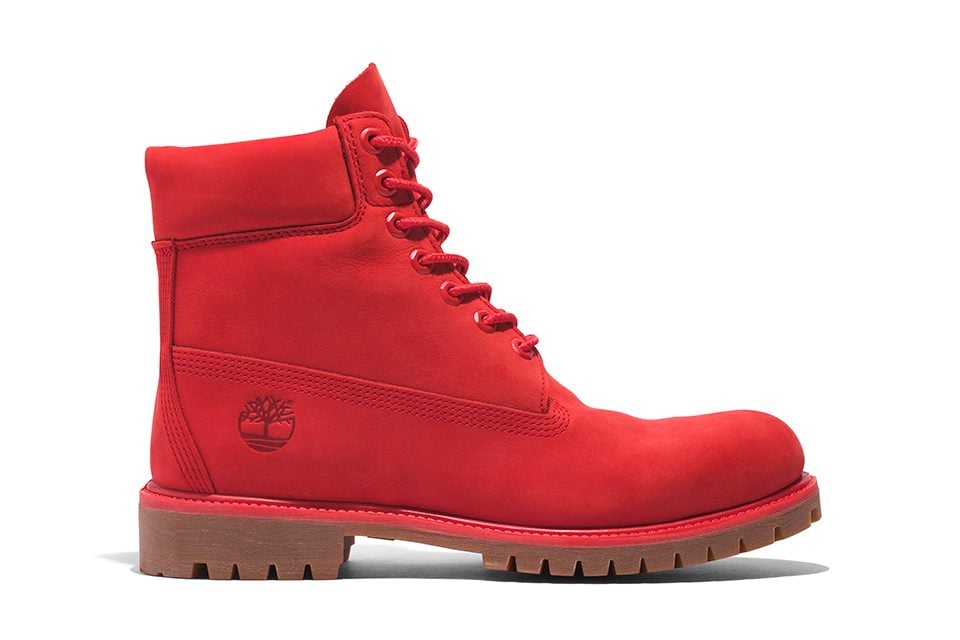 Boots Timberland Color Blast rouge