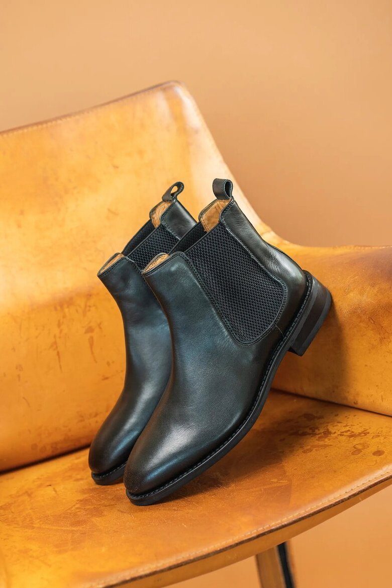 Bocage Chelsea Boots Noires