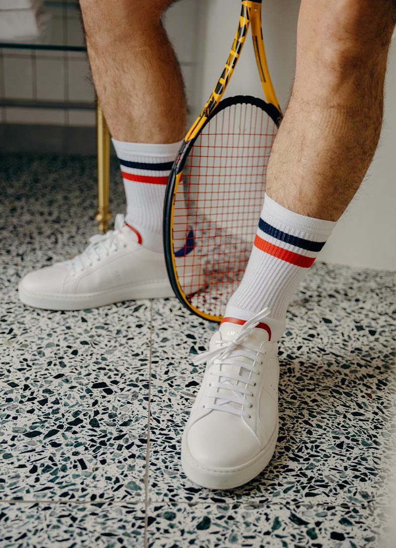 chaussettes de sport en coton