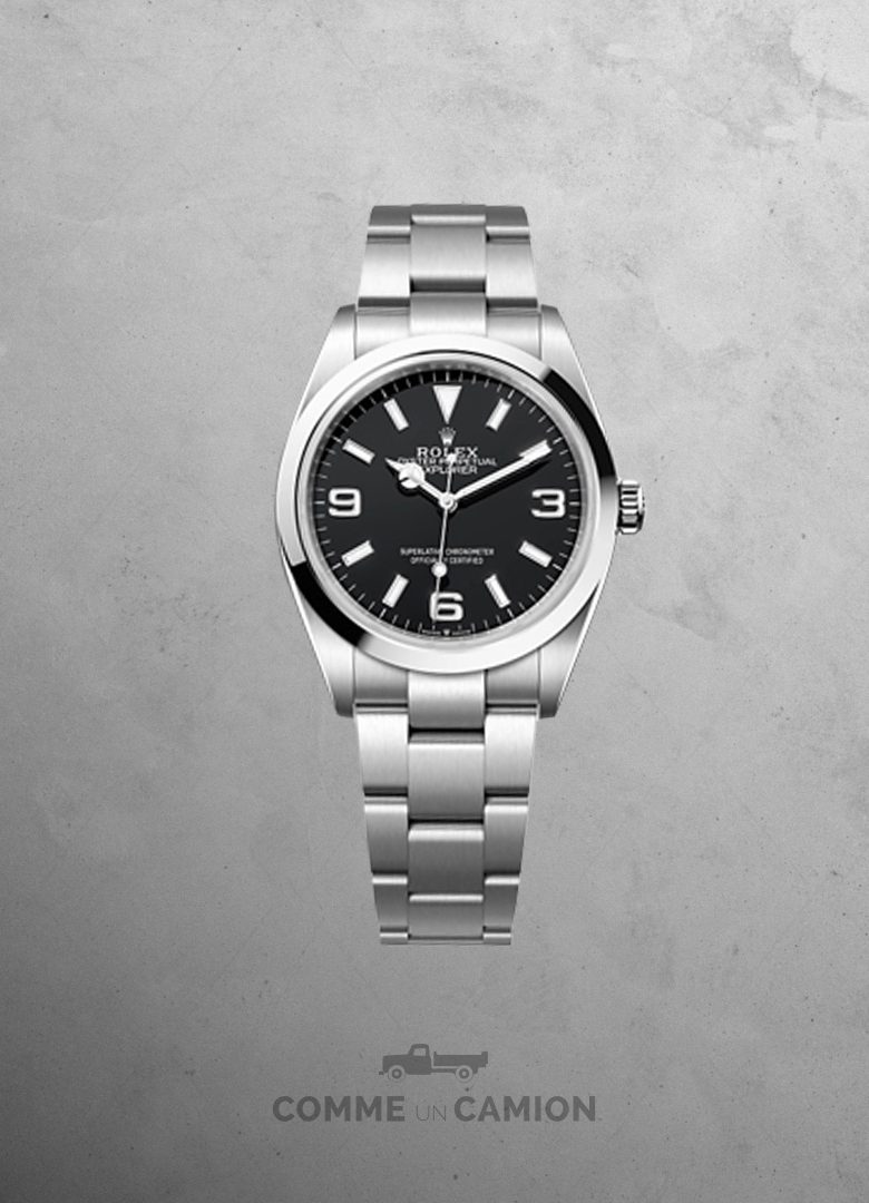 montre retro vintage rolex explorer