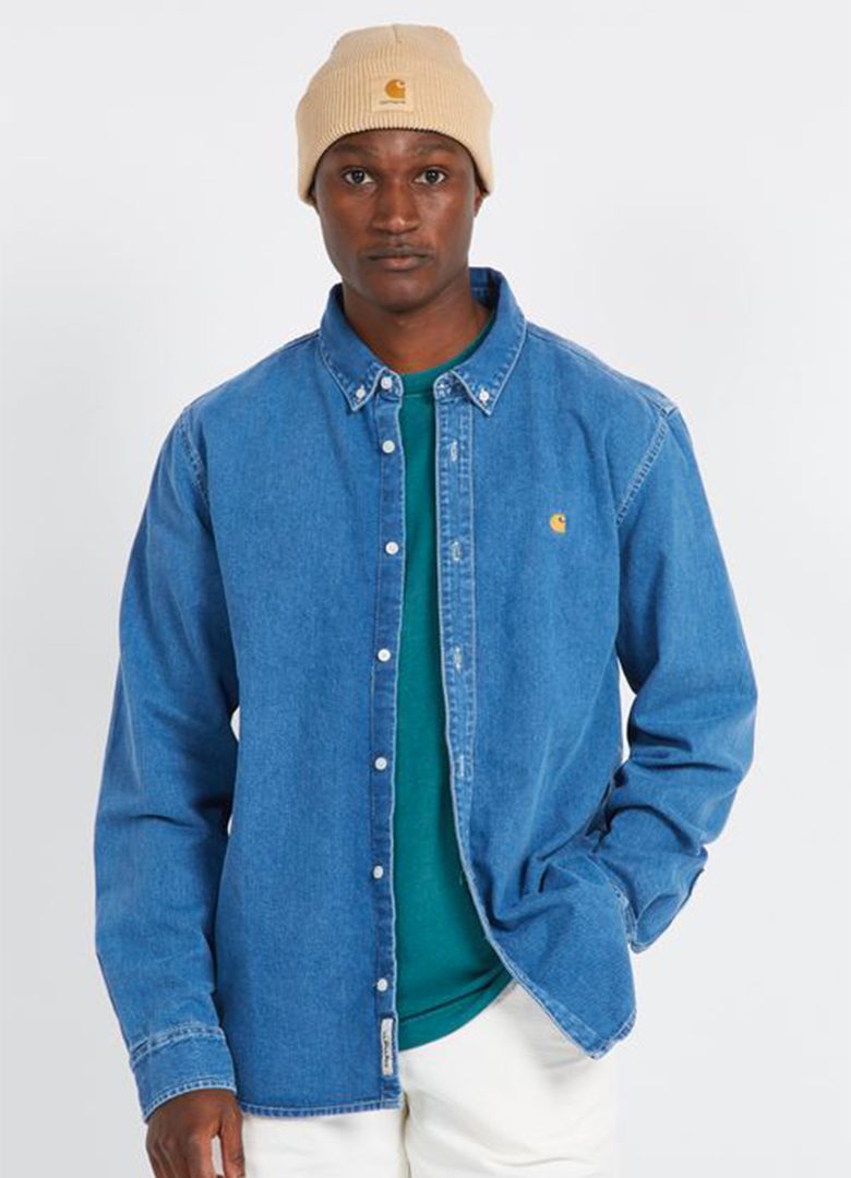 chemise denim carhartt homme hiver