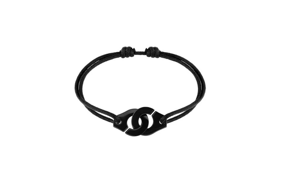 bracelet titane noir dhin van lepage