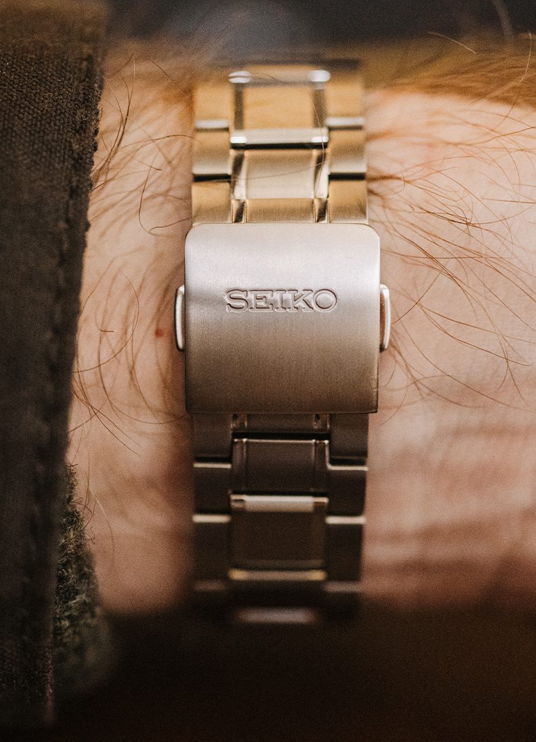 bracelet acier montre seiko