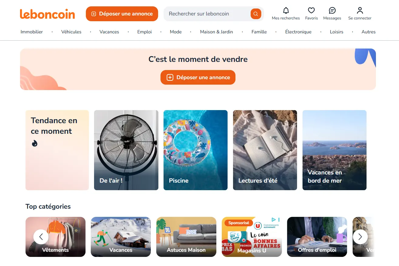 vetement seconde main leboncoin