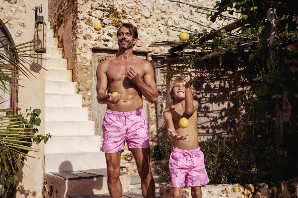 Maillot pere et fils best sale