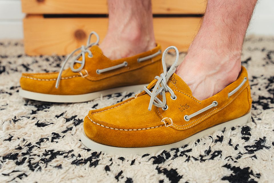 Chaussures bateau TBS 3 looks Profil