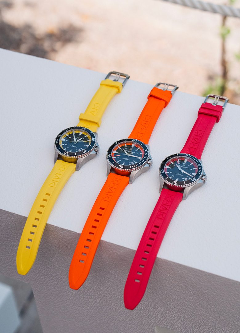 Hamilton Khaki Navy Scuba trio