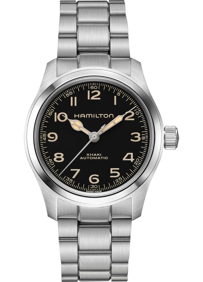 Hamilton_Khaki Field_Murph_Noir_Acier