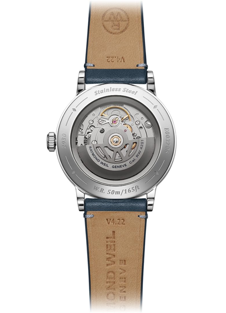 Raymond Weil_Millesime_Petite seconde_Bleu denim_Fond