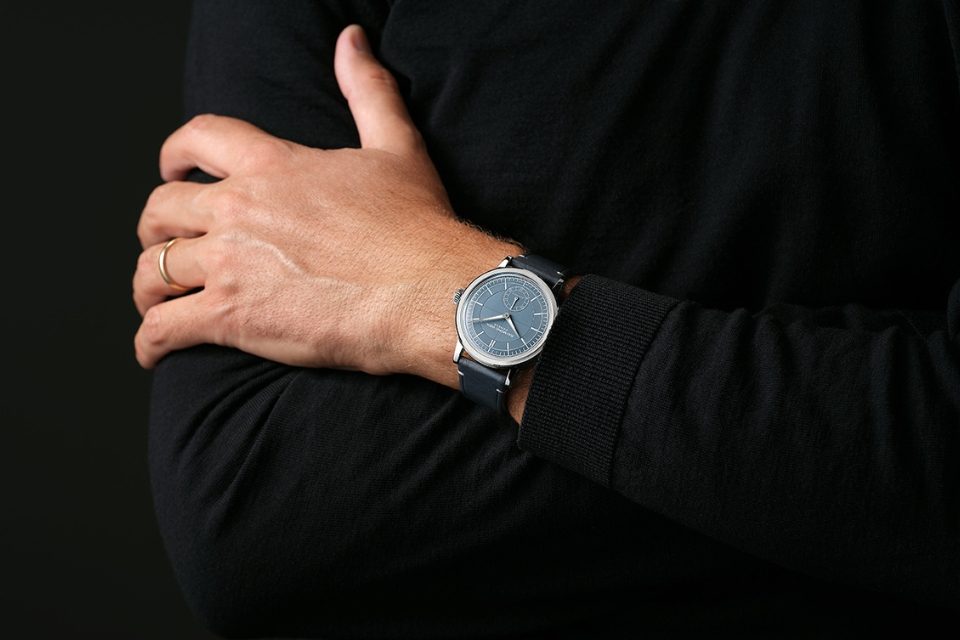 Raymond Weil_Millesime_Petite seconde_Bleu denim_portée 2